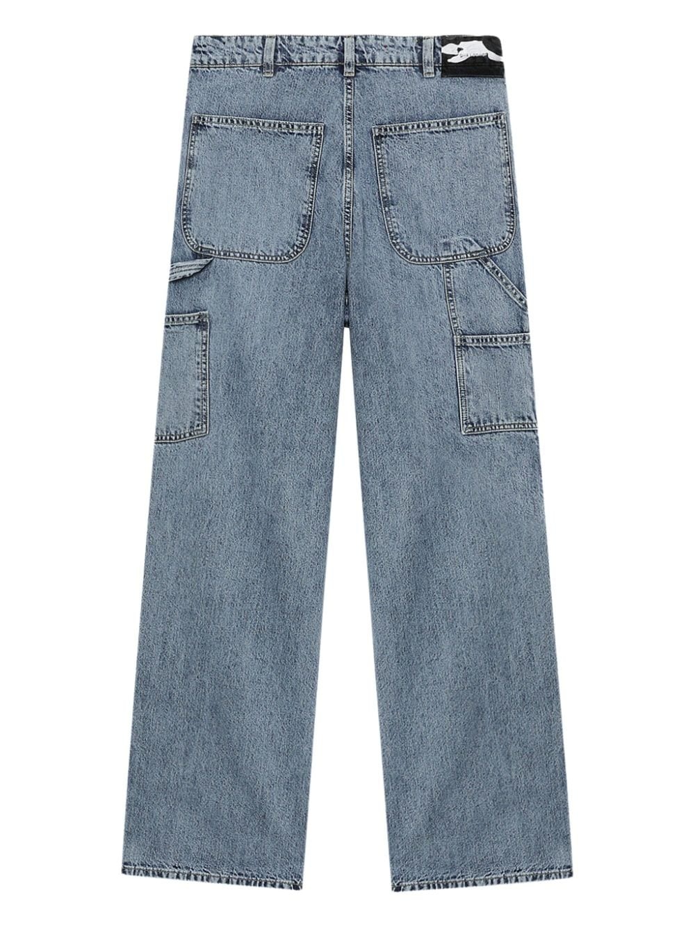 high-rise wide-leg jeans - 6