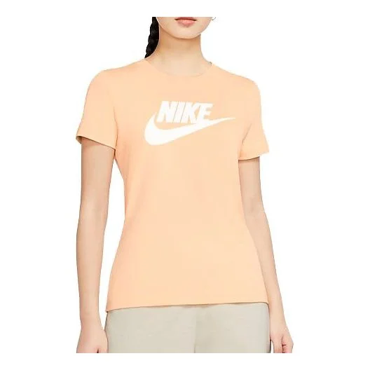 (WMNS) Nike Sportswear Essential Tee 'Pink Orange' BV6170-734 - 1