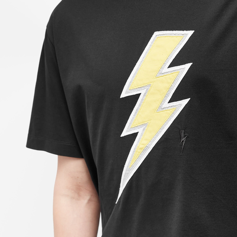 Neil Barrett Bolt Patch T-Shirt 5
