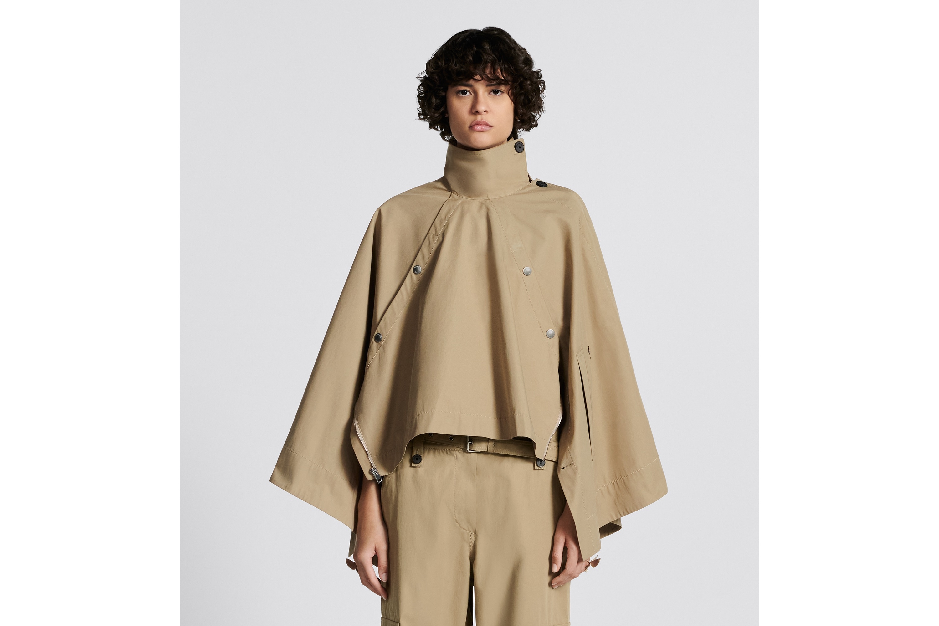 Cape-Effect Peacoat - 2