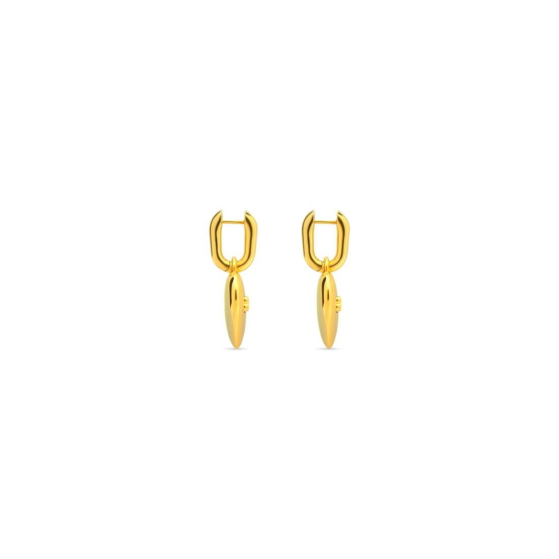 bb icon heart earrings - 4