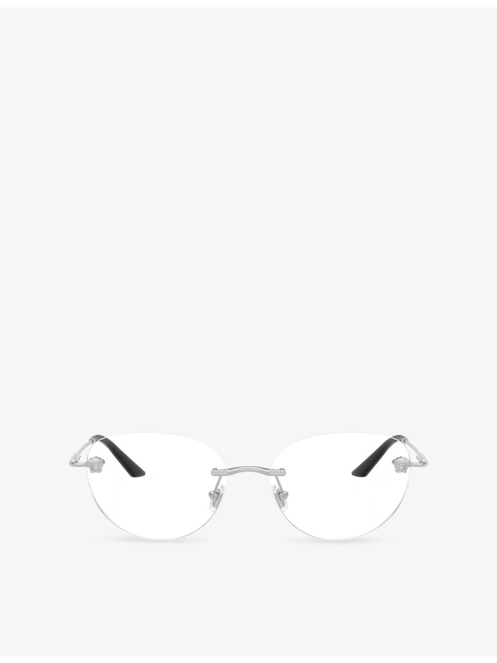 VE1305 Round-Frame Metal Optical Glasses - 1