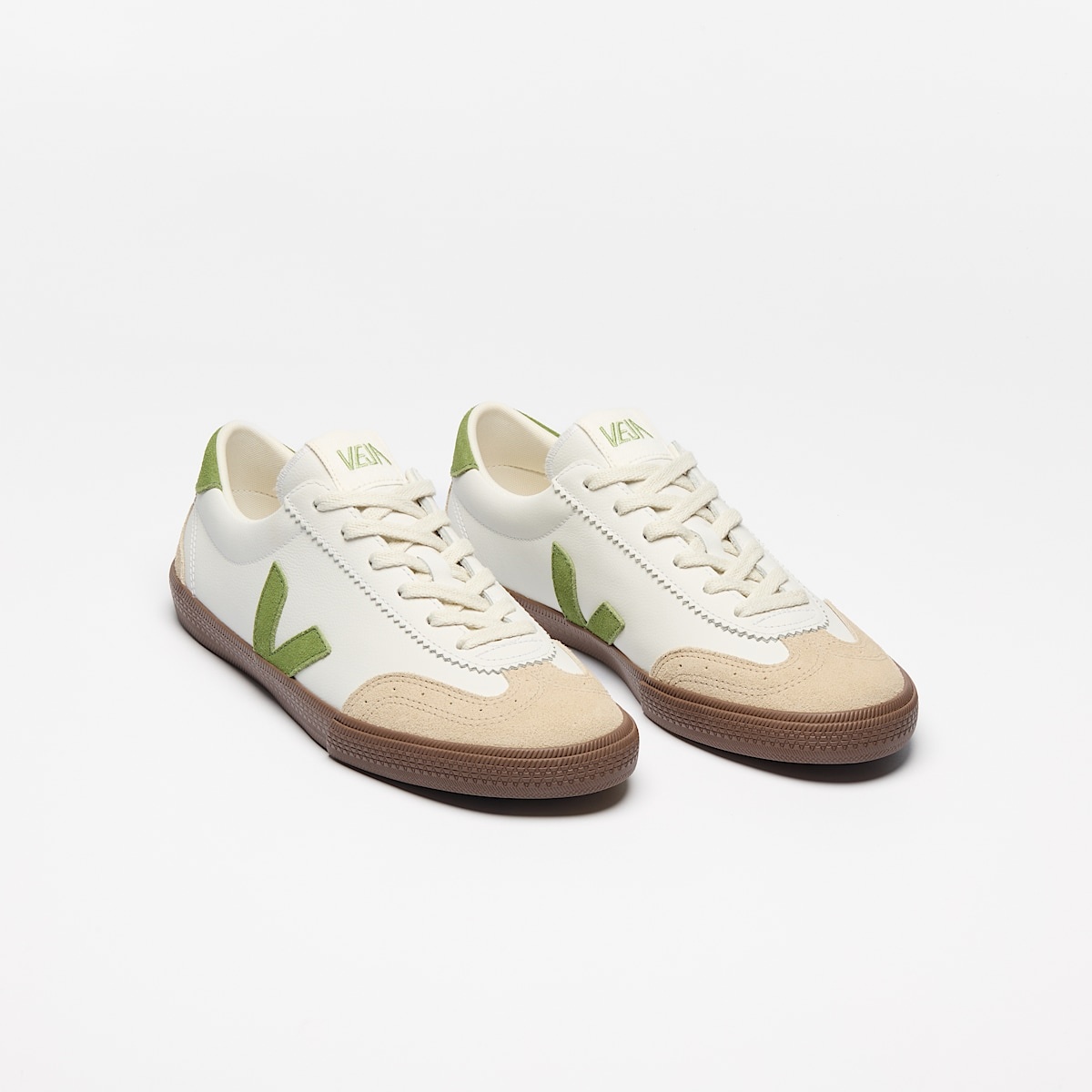 VOLLEY LEATHER WHITE KIWI BARK - 2