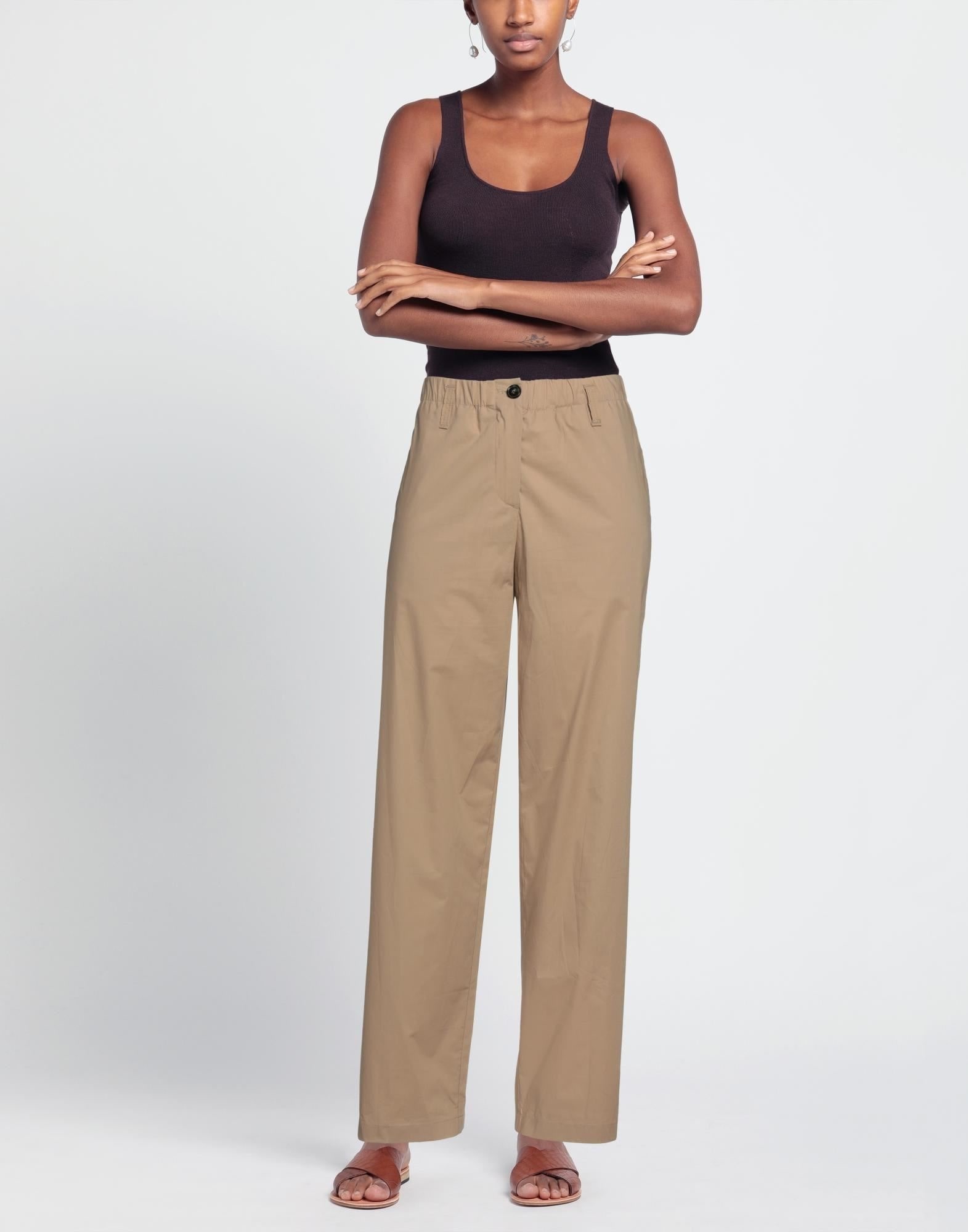 Camel Women's Casual Pants - 2
