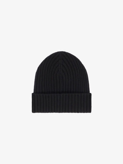 Givenchy RIBBED BEANIE IN WOOL AND CASHMERE outlook