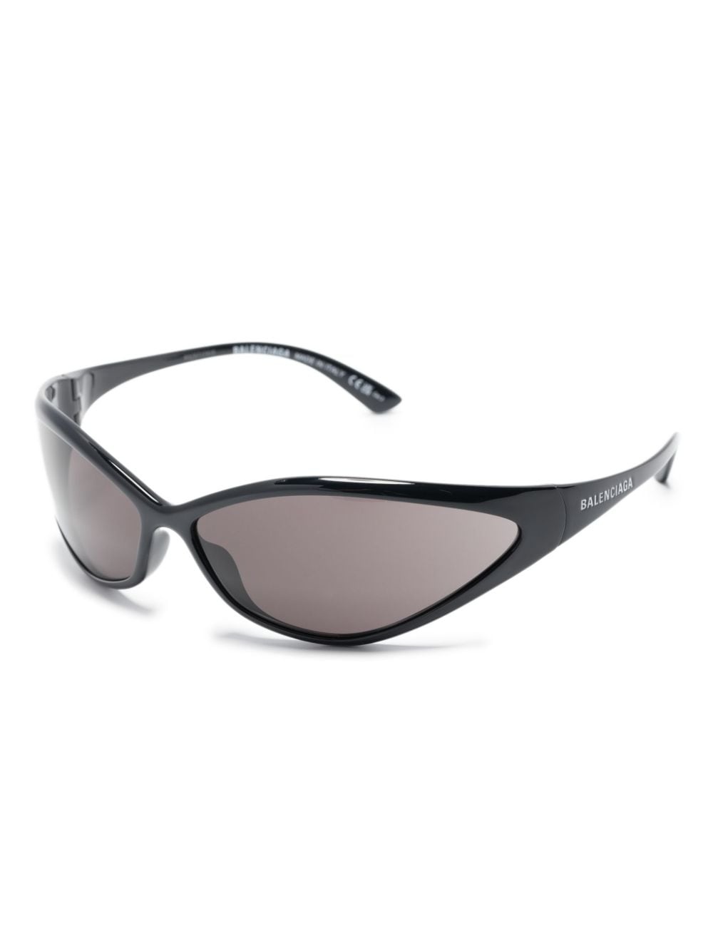 90s oval-frame sunglasses - 2
