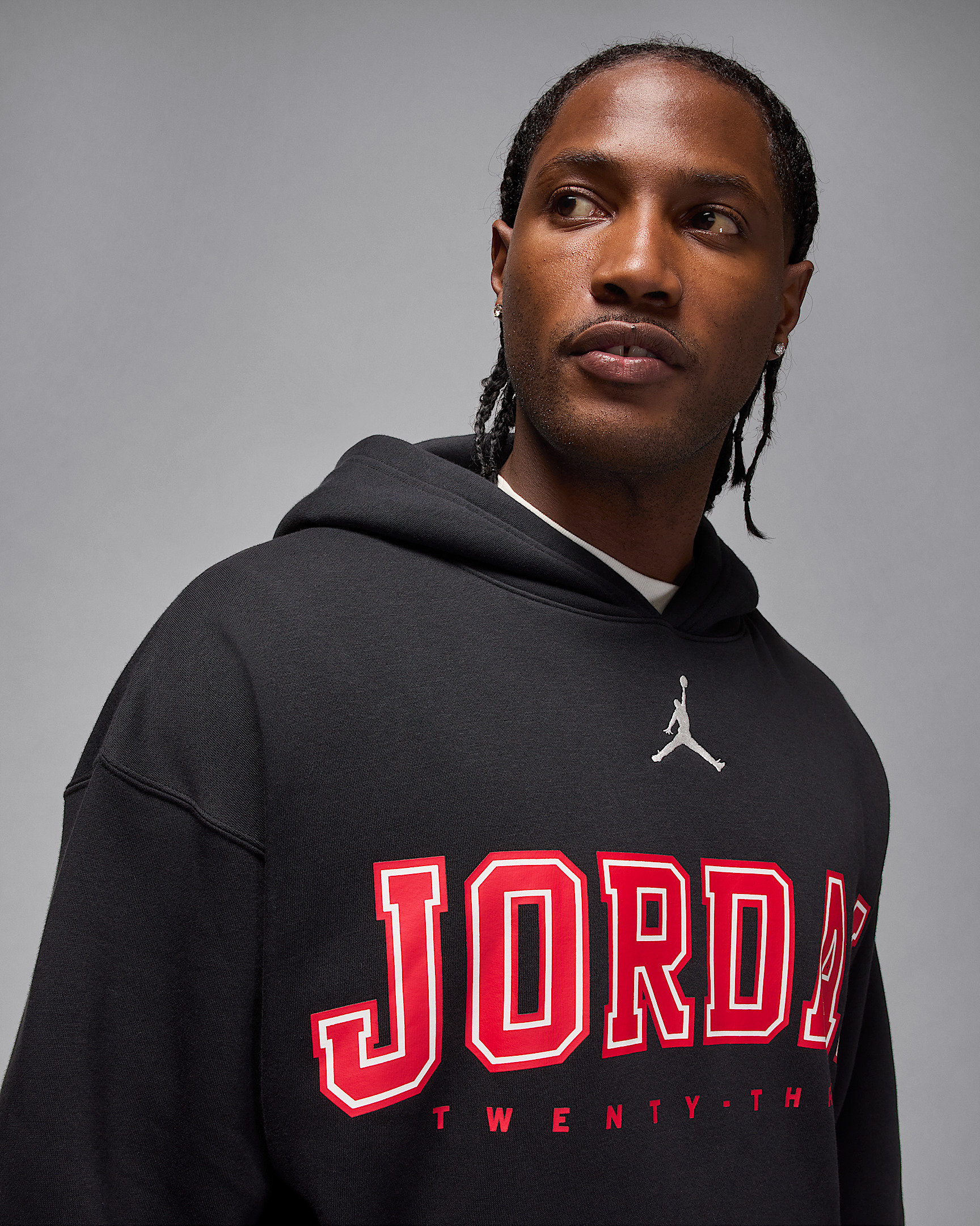 Jordan Brooklyn Fleece Men's Oversized Pullover Hoodie - 3
