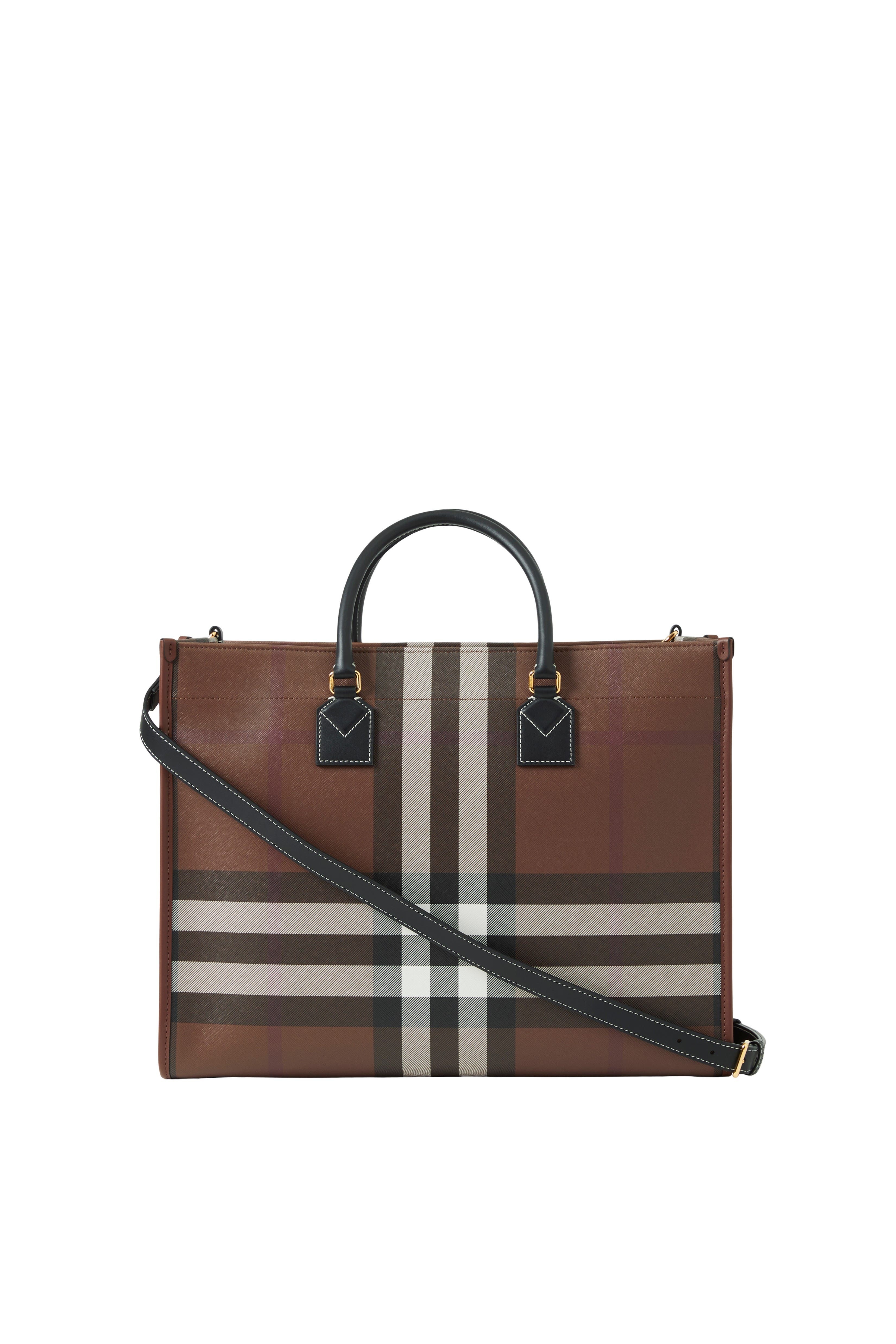 burberry Medium Freya Tote in Dark Birch Brown at Nordstrom - 6