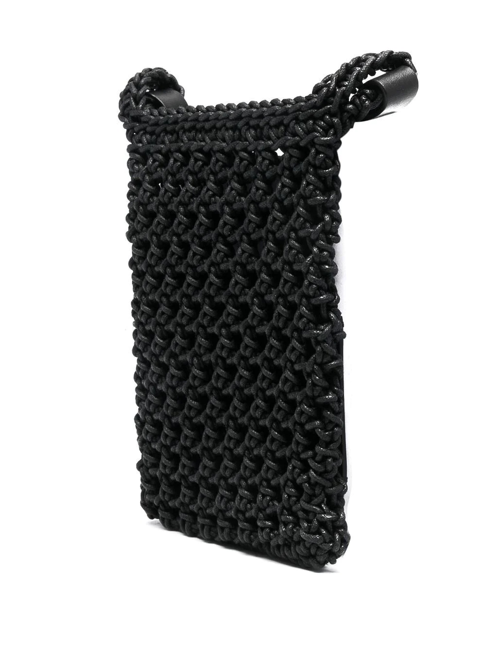 small woven cross-body bag - 3