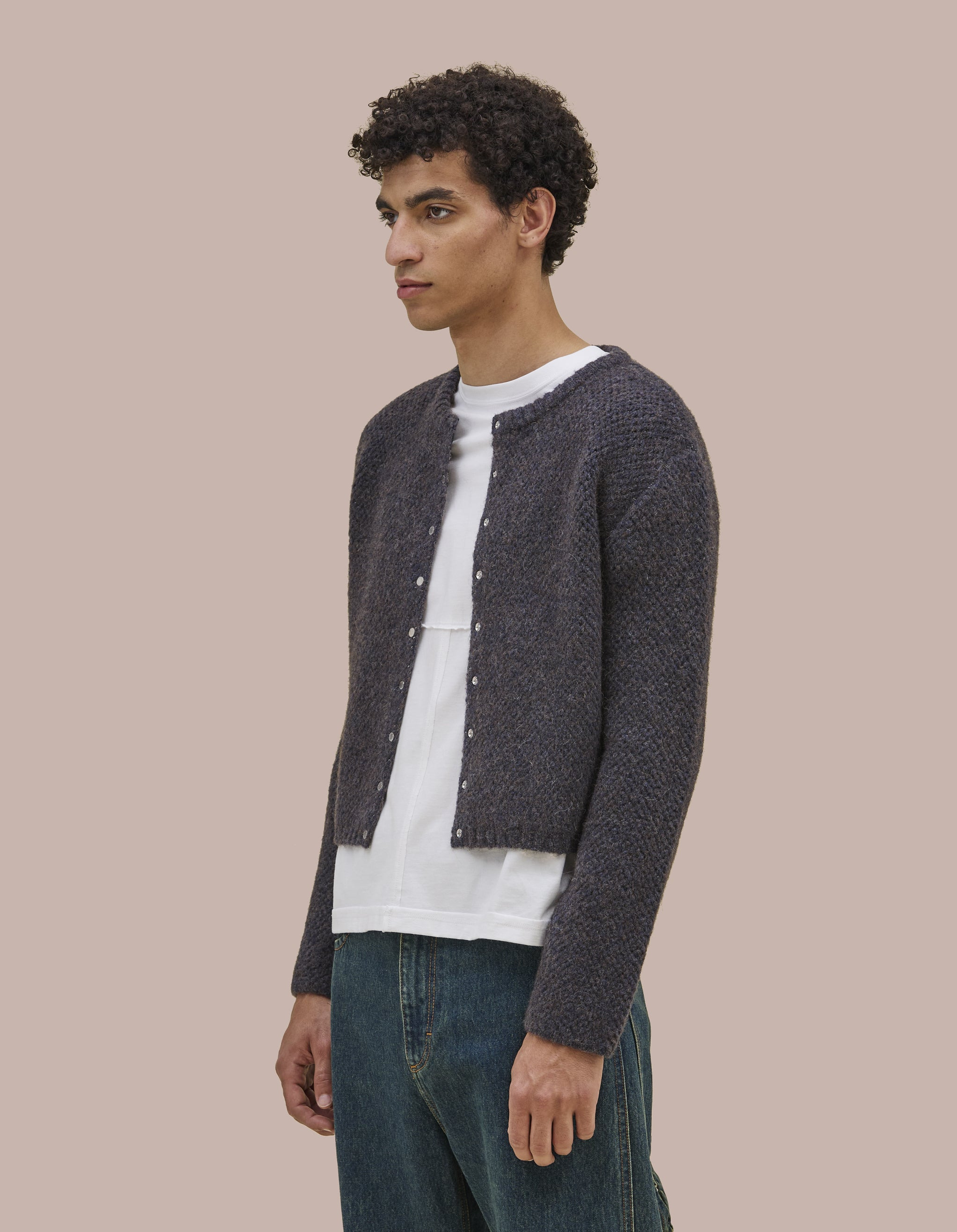 YAK SNAP CARDIGAN - 2