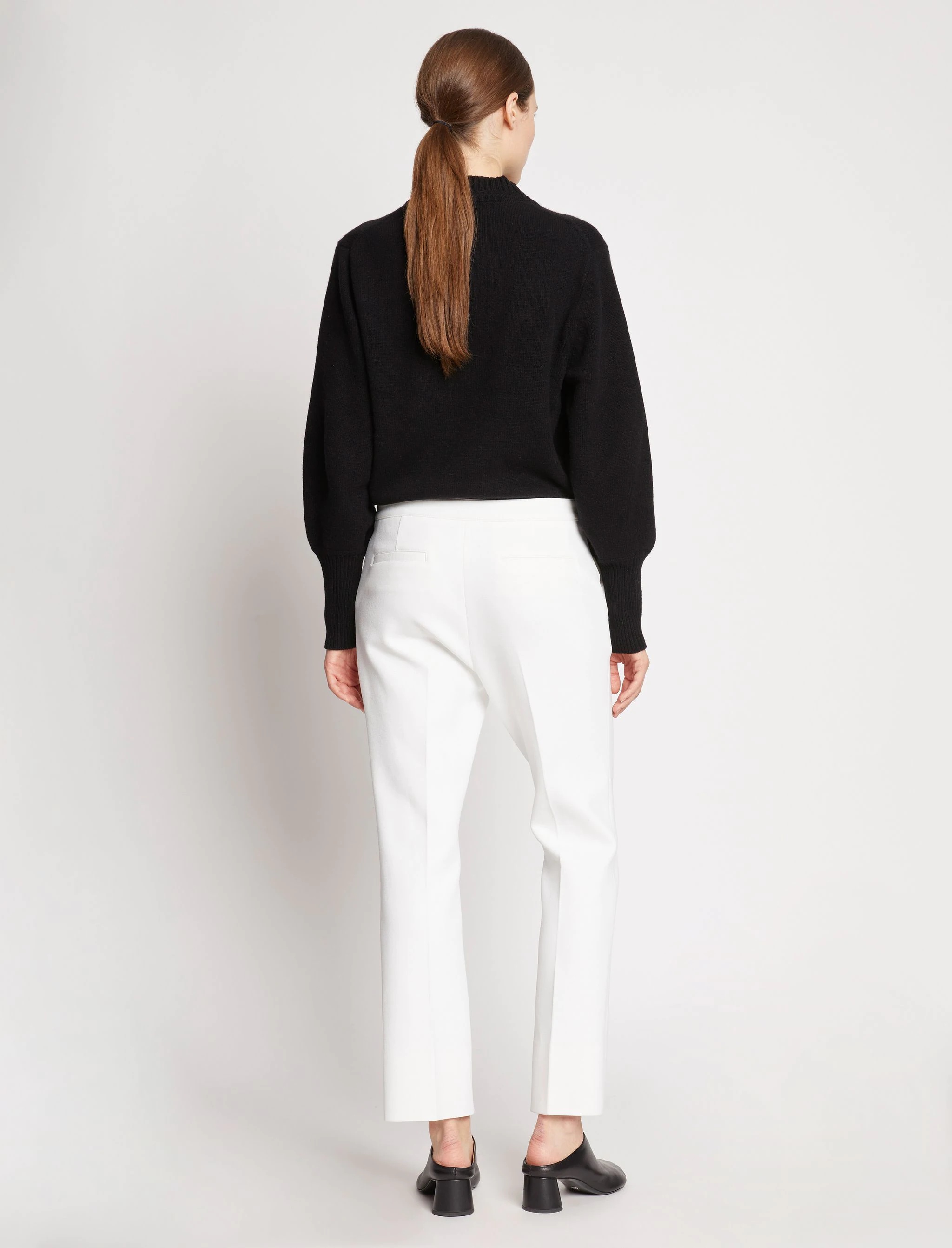 Bi-Stretch Crepe Pants - 4