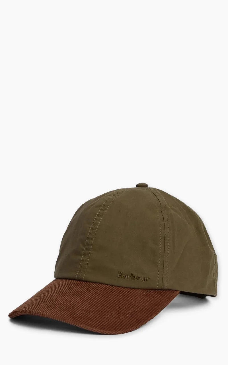 BARBOUR TRANSPORT CAP DUSKY GREEN - 1