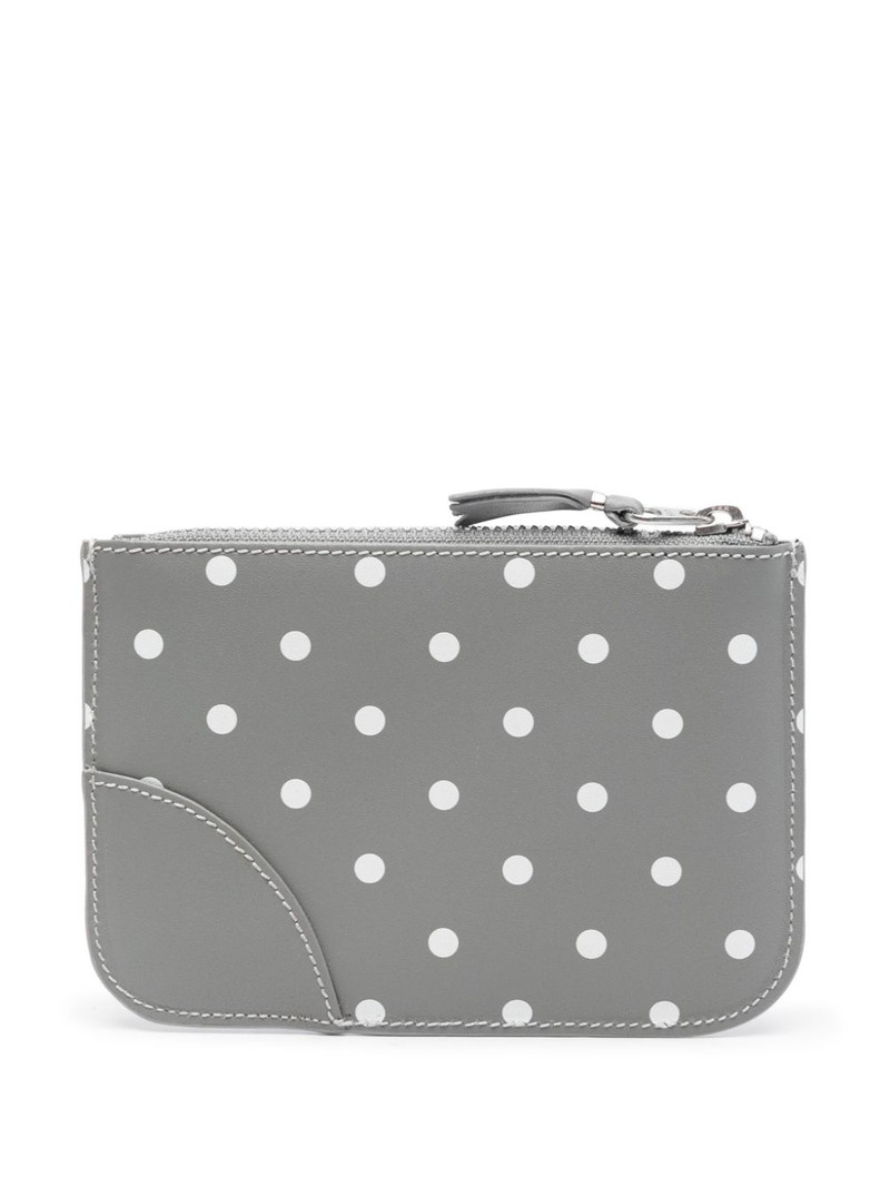 Comme Des Garçons polka-dot printed wallet outlook