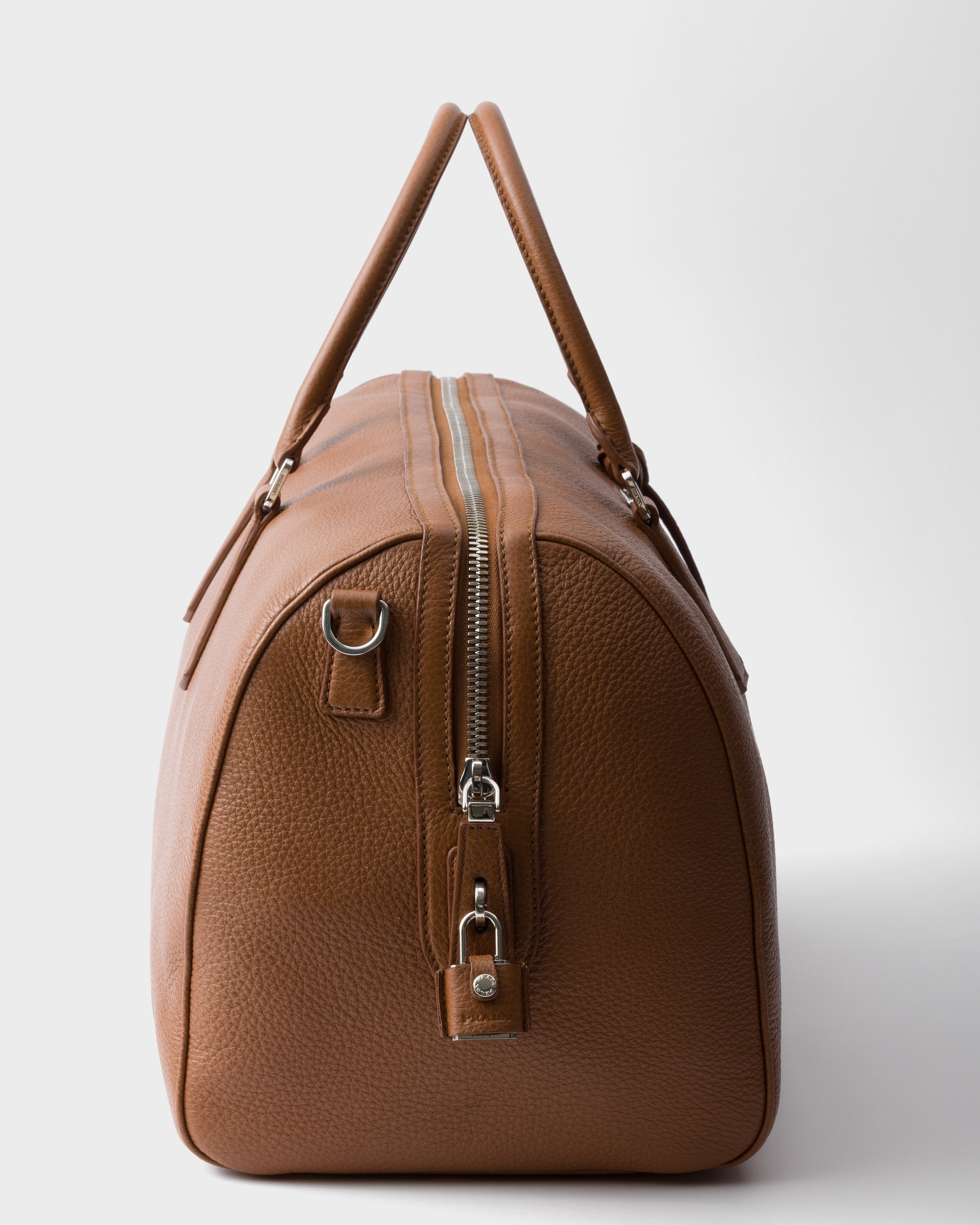 Leather duffel bag - 6