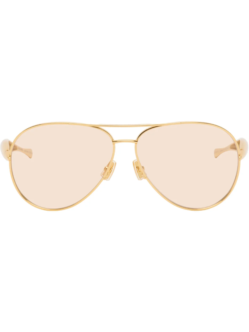 Gold Sardine Aviator Sunglasses - 1