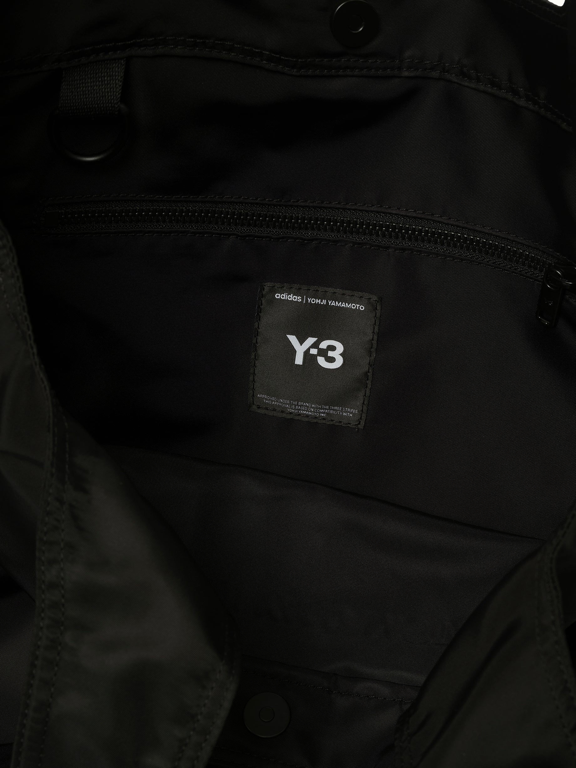 Y-3 Tote Bag in Black - 3