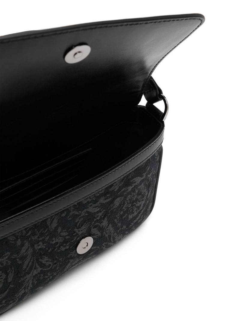 Barocco jacquard crossbody bag 5