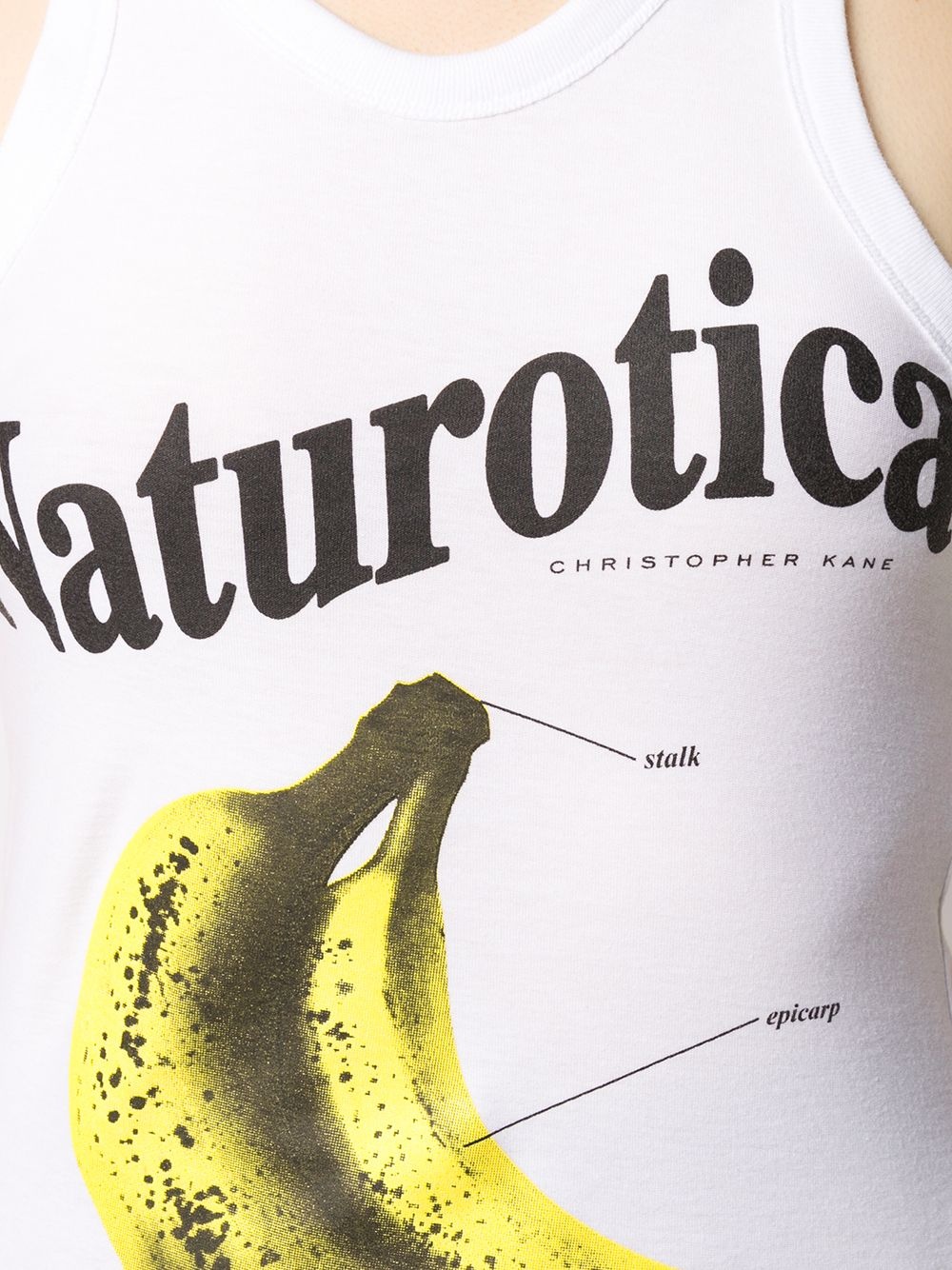 Naturotica banana print sleeveless top - 5