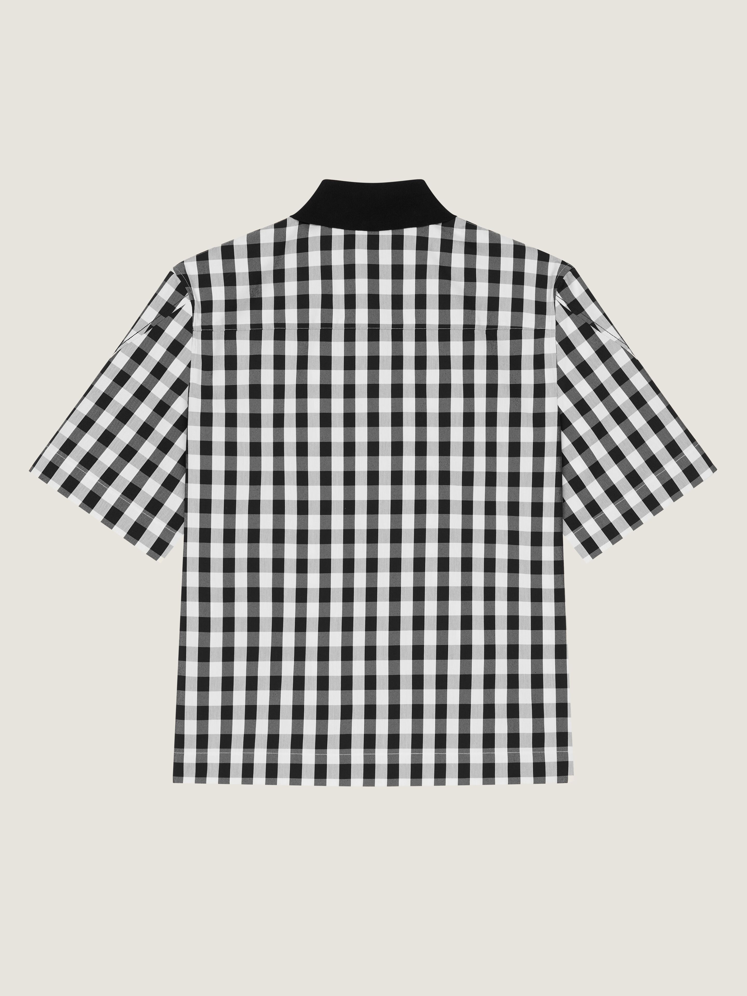 COUTURE SEAM GINGHAM SHIRT IN COTTON - 2