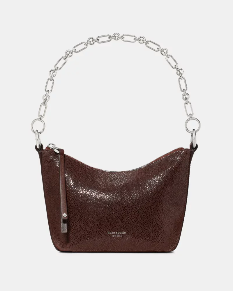 Halo Dot Suede Mini Chain Shoulder Bag - 1