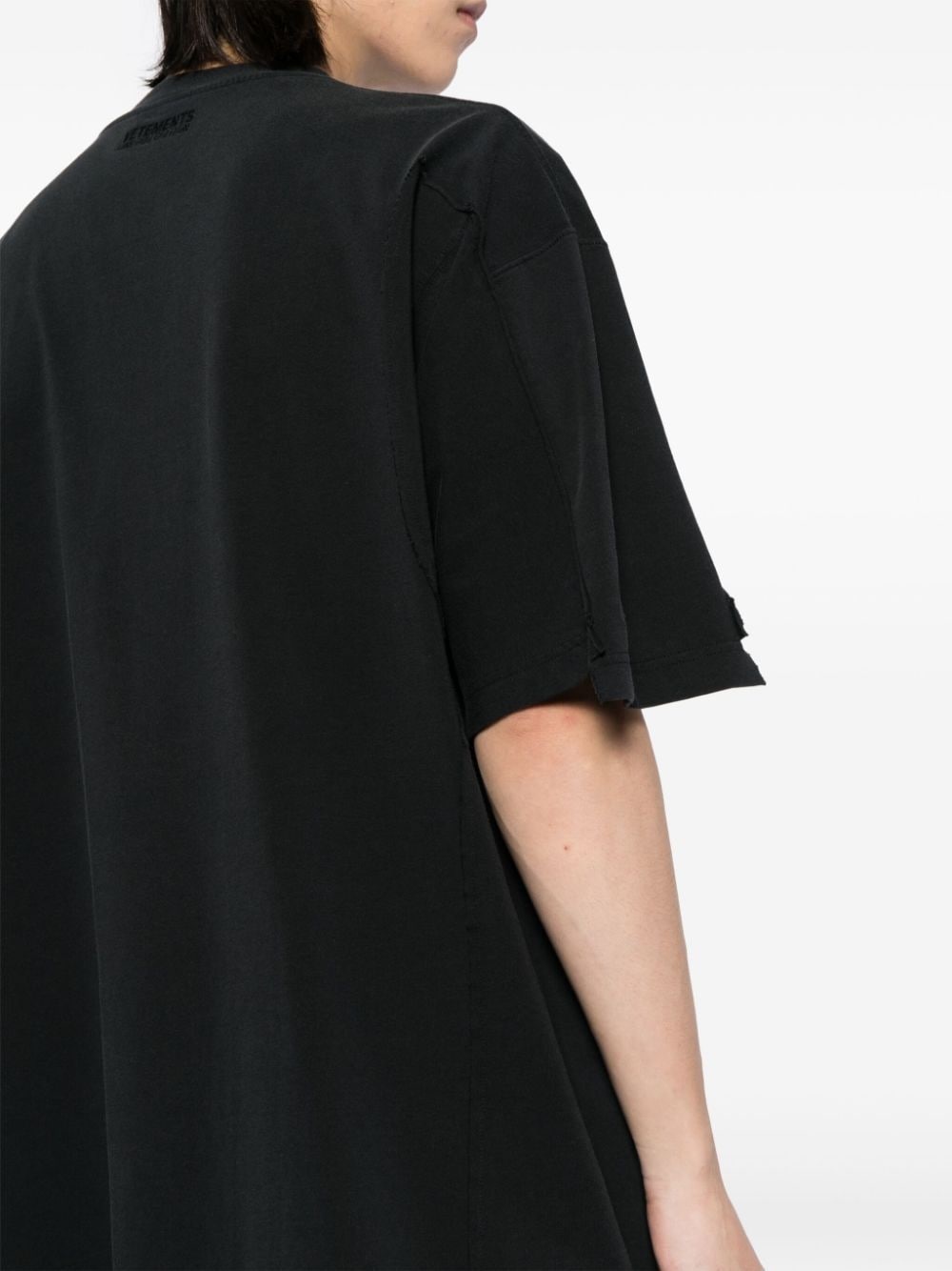 blackout cut-up t-shirt - 6
