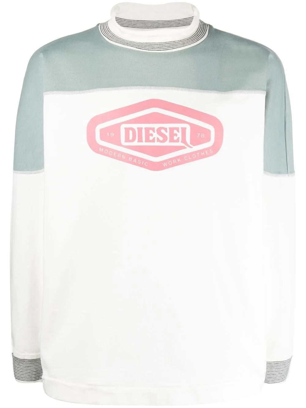 logo-print sweatshirt - 1