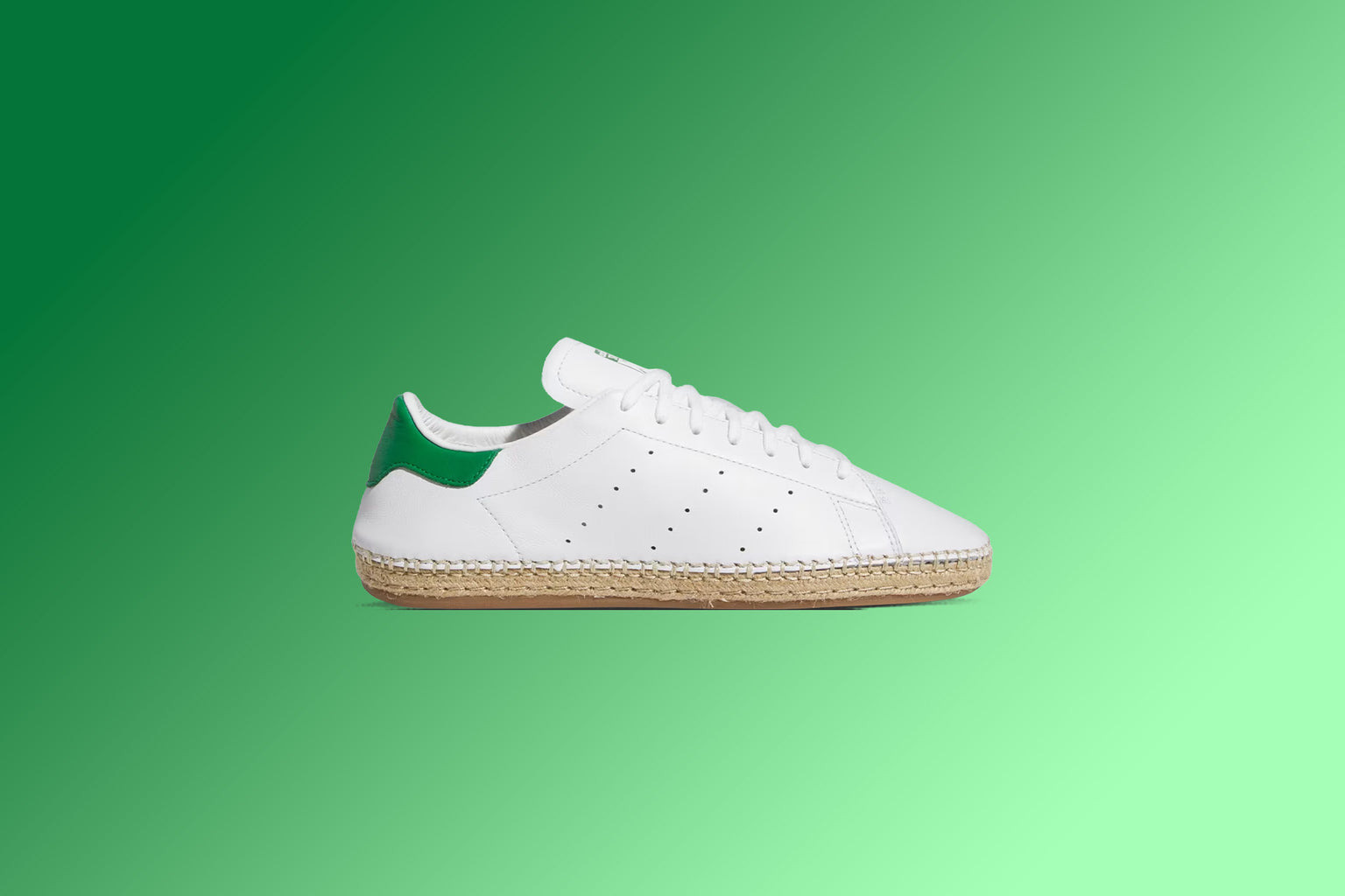 ADIDAS ORIGINALS X CLOT STAN SMITH BY EDISON CHEN - CLOUD WHITE/GREEN - 5