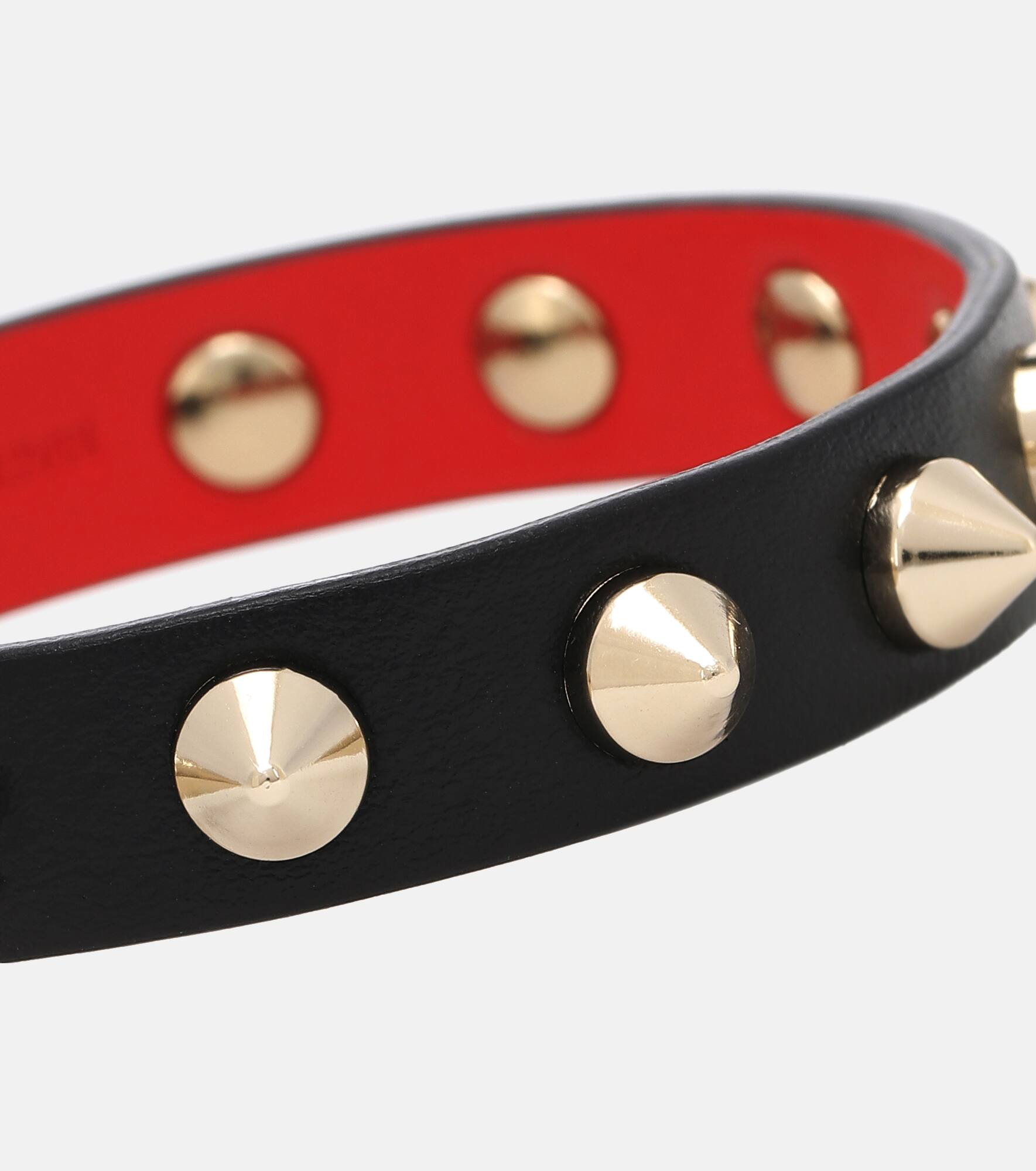 Loubilink leather bracelet - 4