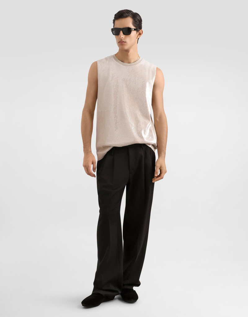 Dolce & Gabbana Sequin tank top outlook