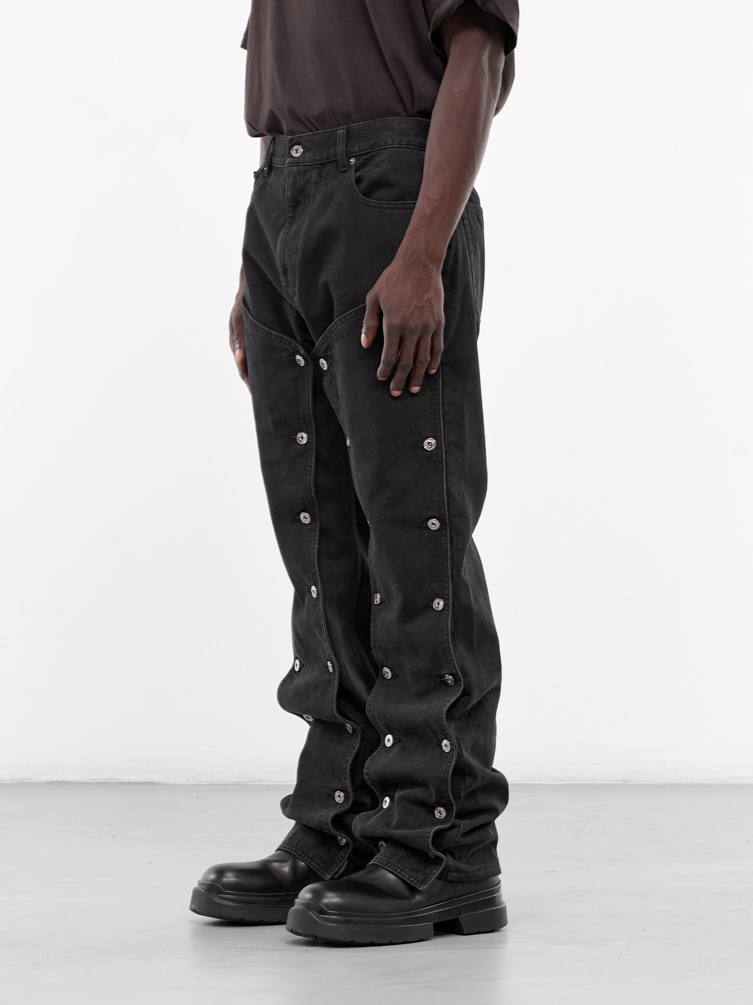 【WV PROJECT】24SS★ Traction Snap Denim Pants WV PROJECT】24SS☆ Traction Snap Denim Pants (WV PROJECT