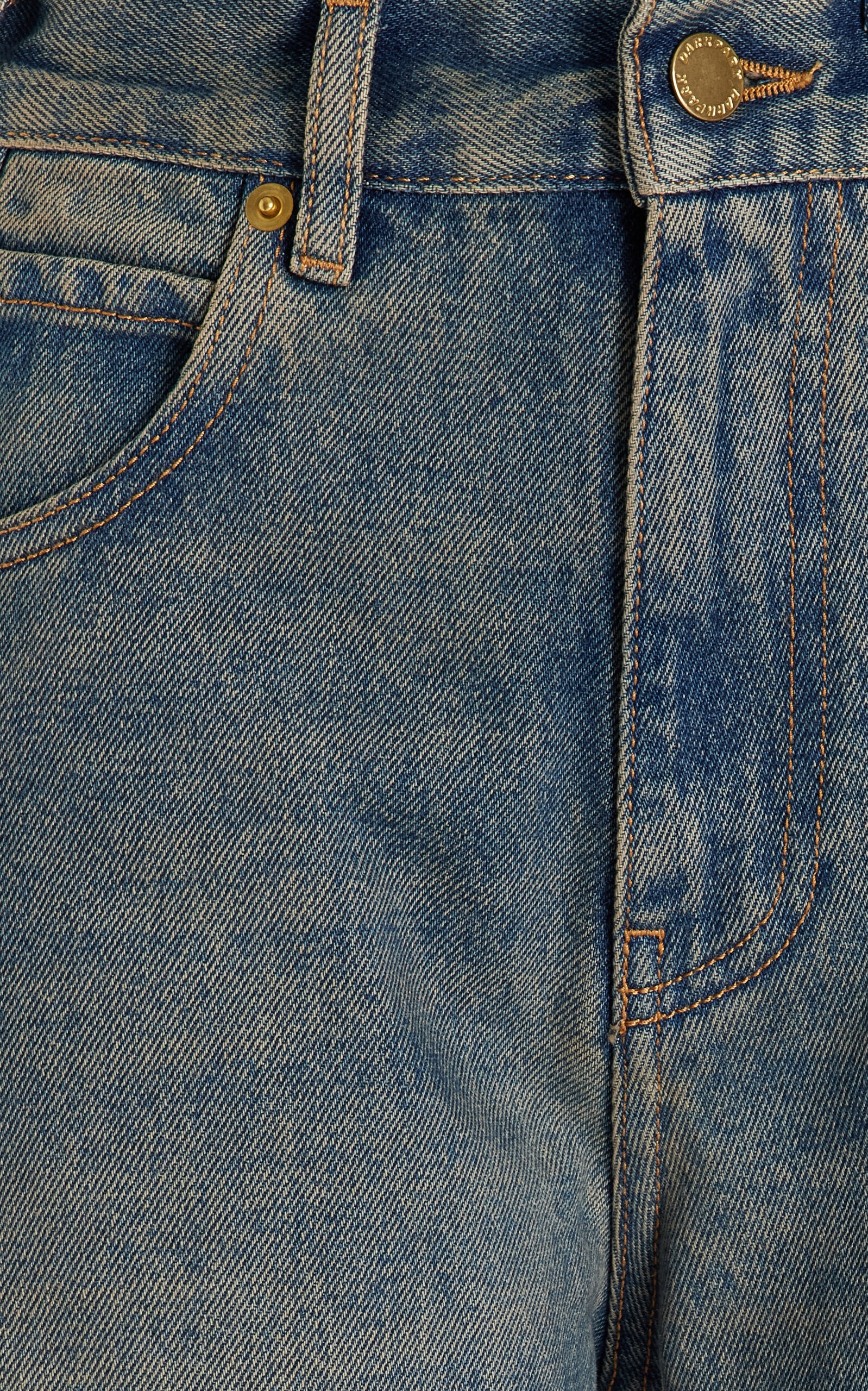 Lu Rigid High-Rise Straight-Leg Jeans medium wash - 5