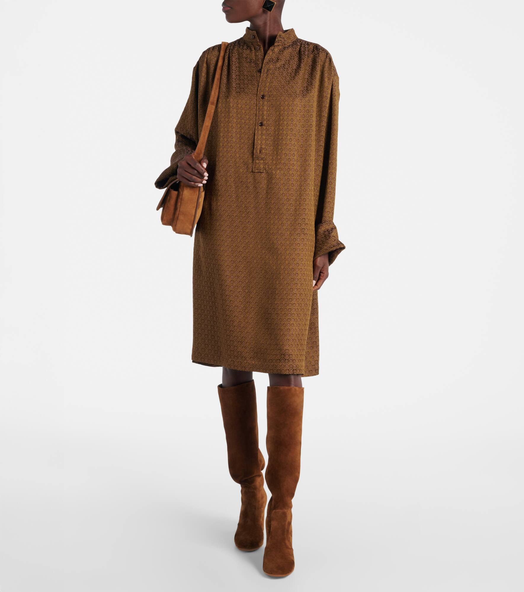 Glen 45 suede knee-high boots - 3