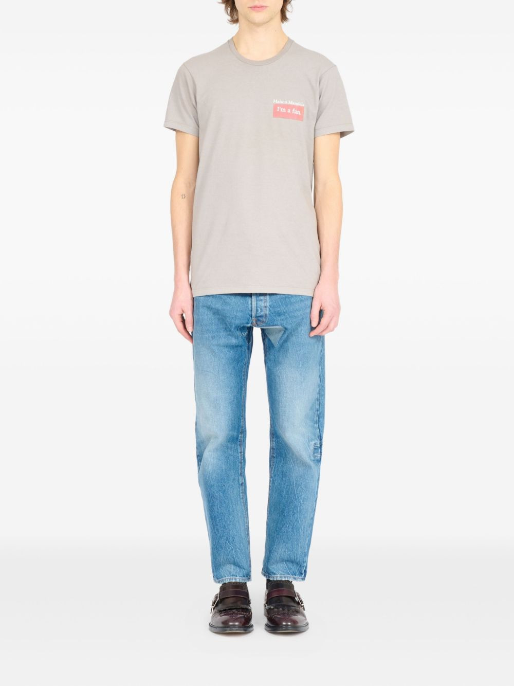 slogan-print T-shirt - 2