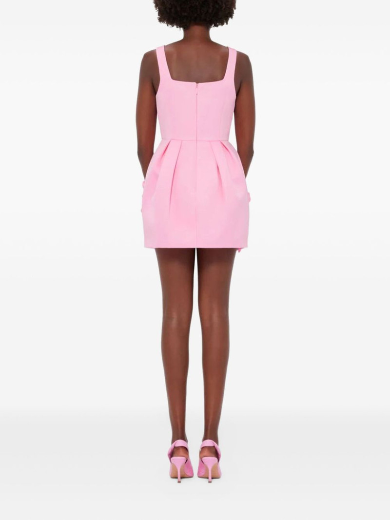 Piper floral-detail square-neck mini dress 3