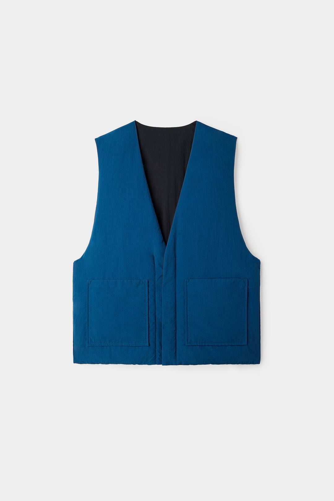 GILET / dark blue & dark grey - 9
