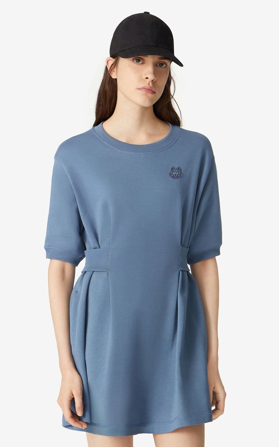 Tiger Crest fitted sweatshirt dress - 4