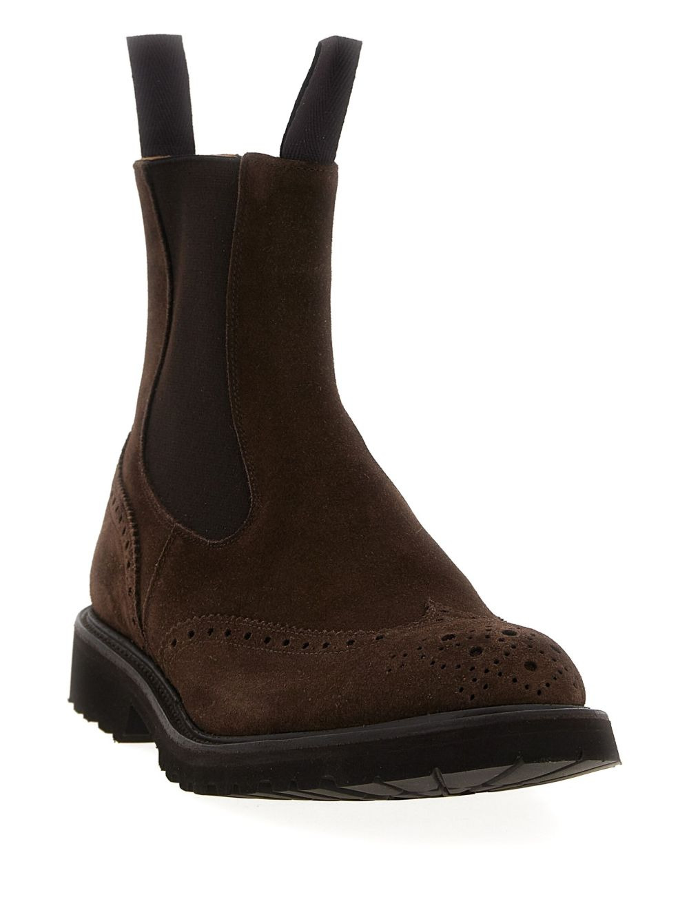 Henry elastic-strap brogue boots - 2