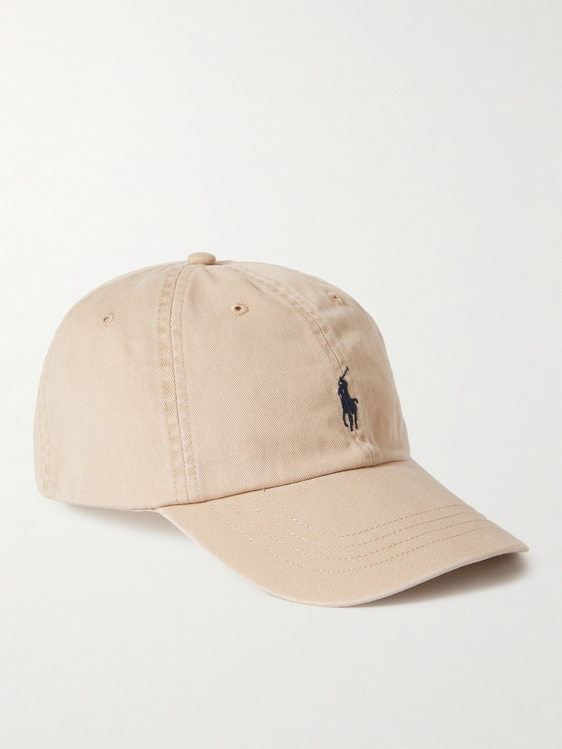 Logo-Embroidered Cotton-Twill Baseball Cap 1