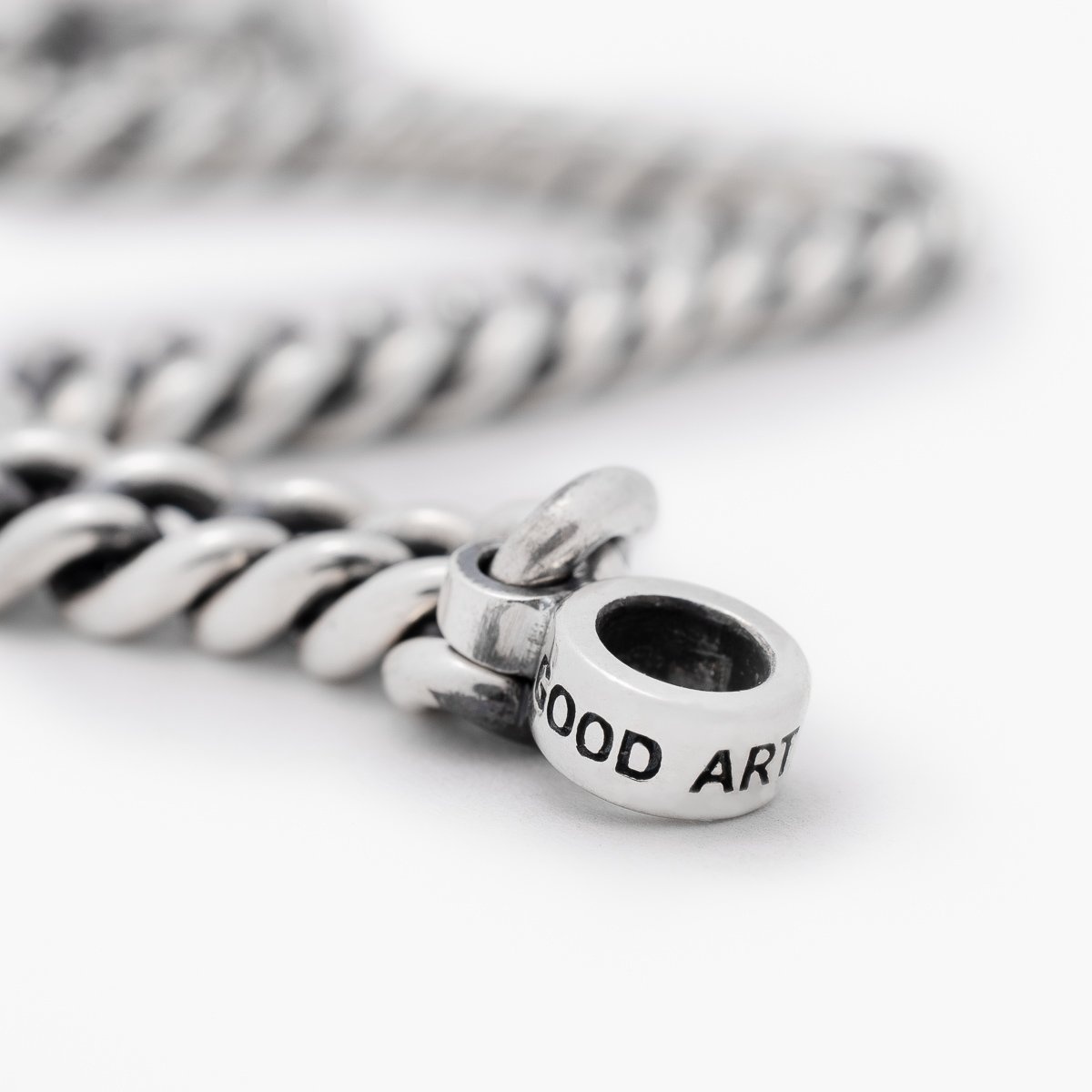BS-CURBA GOOD ART HLYWD Curb Chain Bracelet Size A - Sterling Silver - 5