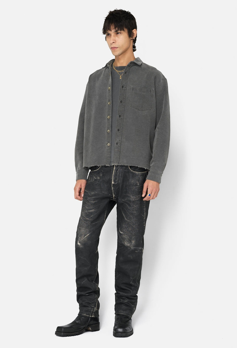 SOLID HEMI OVERSIZED SHIRT 5