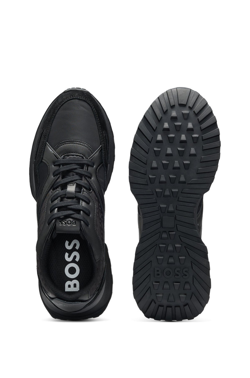 MESH와 LEATHER와 MIXED-MATERIAL TRAINERS 4