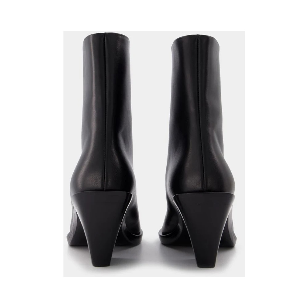 ミドルブーツ ELLEME Women Boots ECLAIR ZIPPER BOOTS BLACK black Elleme ECLAIR ZIPPER BOOTS IN BLACK LEATHER | miinto
