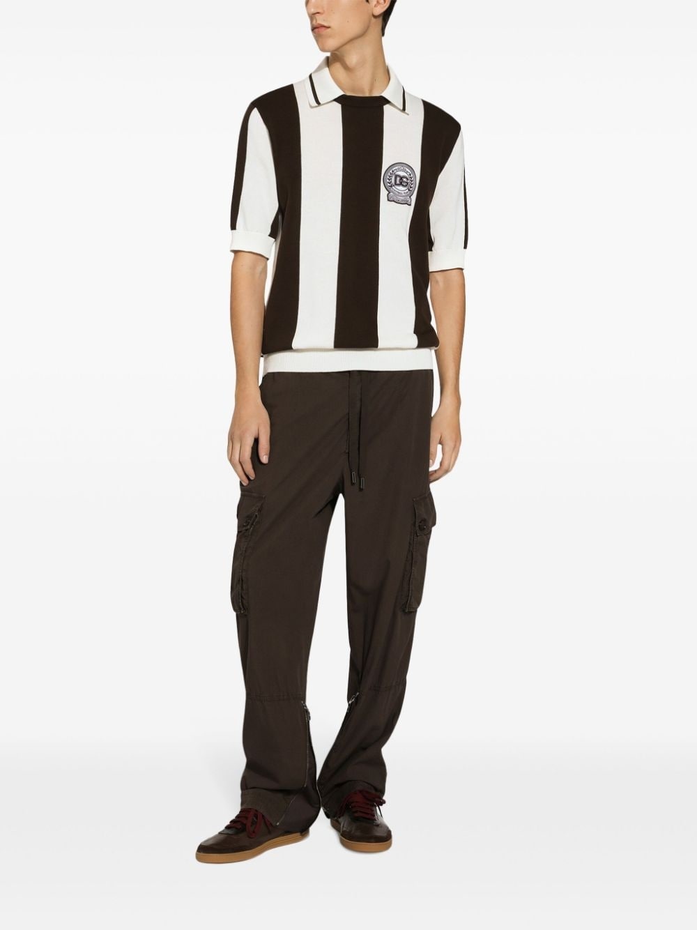 cotton cargo pants - 4