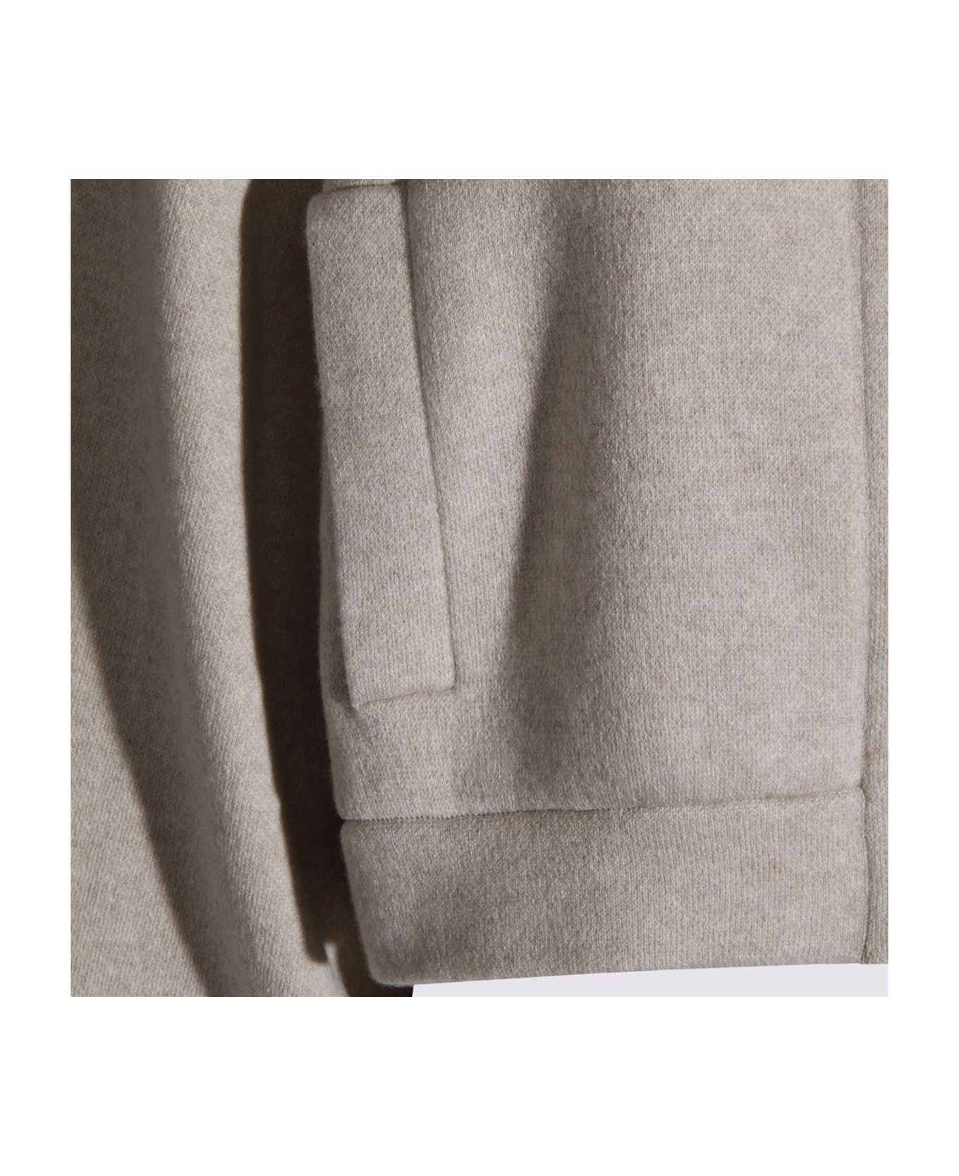 Light Beige Cashmere Knitwear - 3