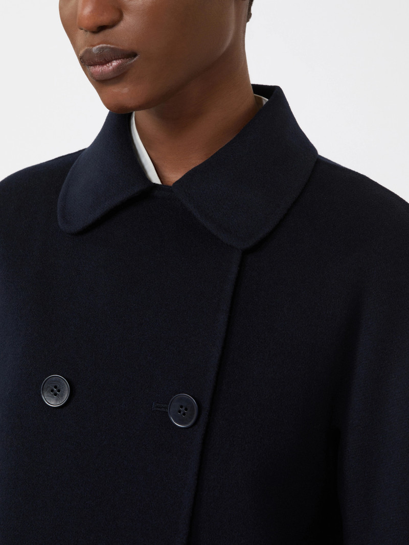 EDEN Wool, cashmere and silk boxy jacket - NAVY 5