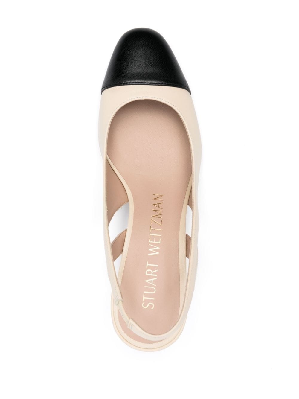 Sleek 50mm leather pumps - 4