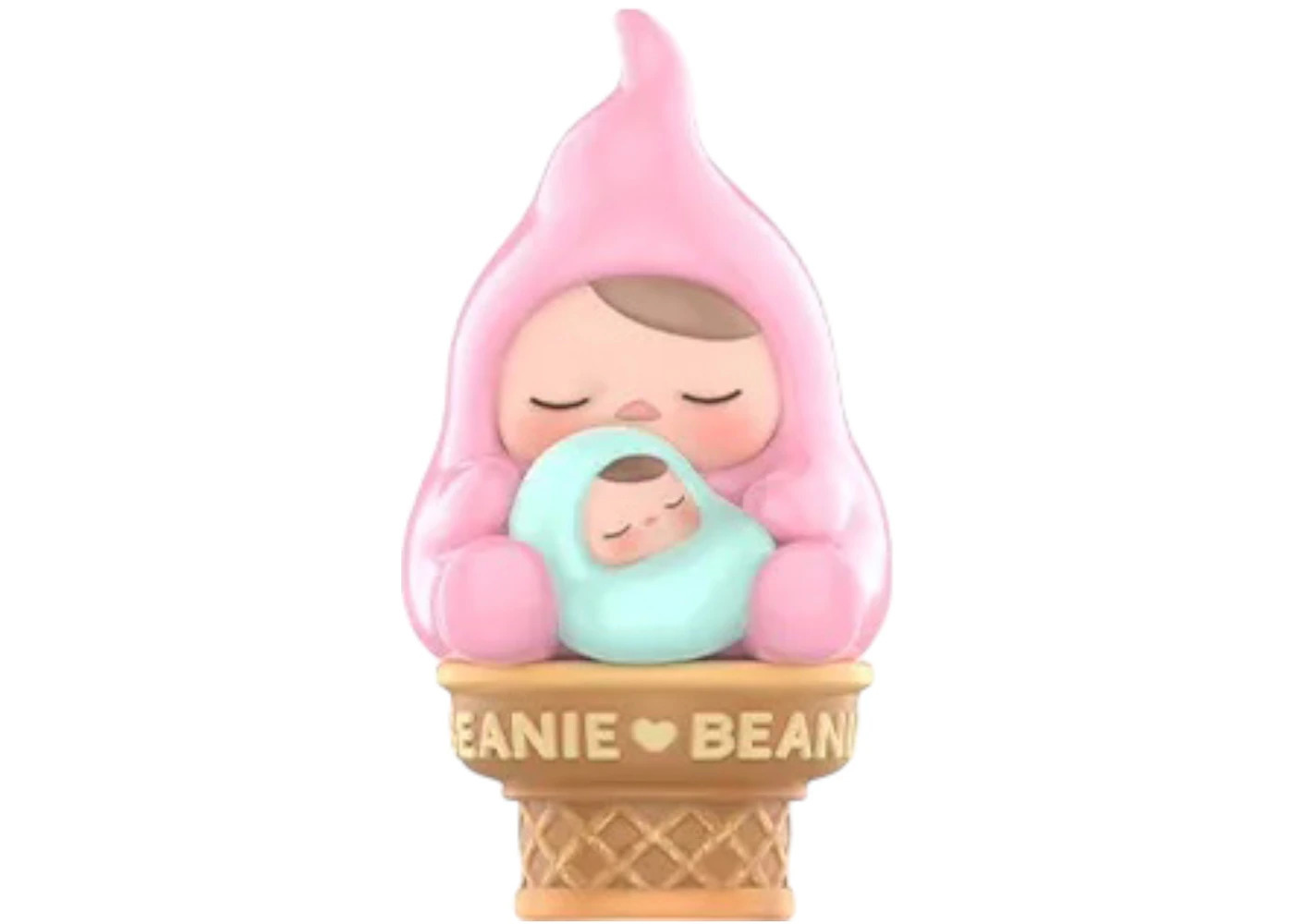 Pop Mart PUCKY Egg Beanie Series Egg Waffle Cone Figure - 1