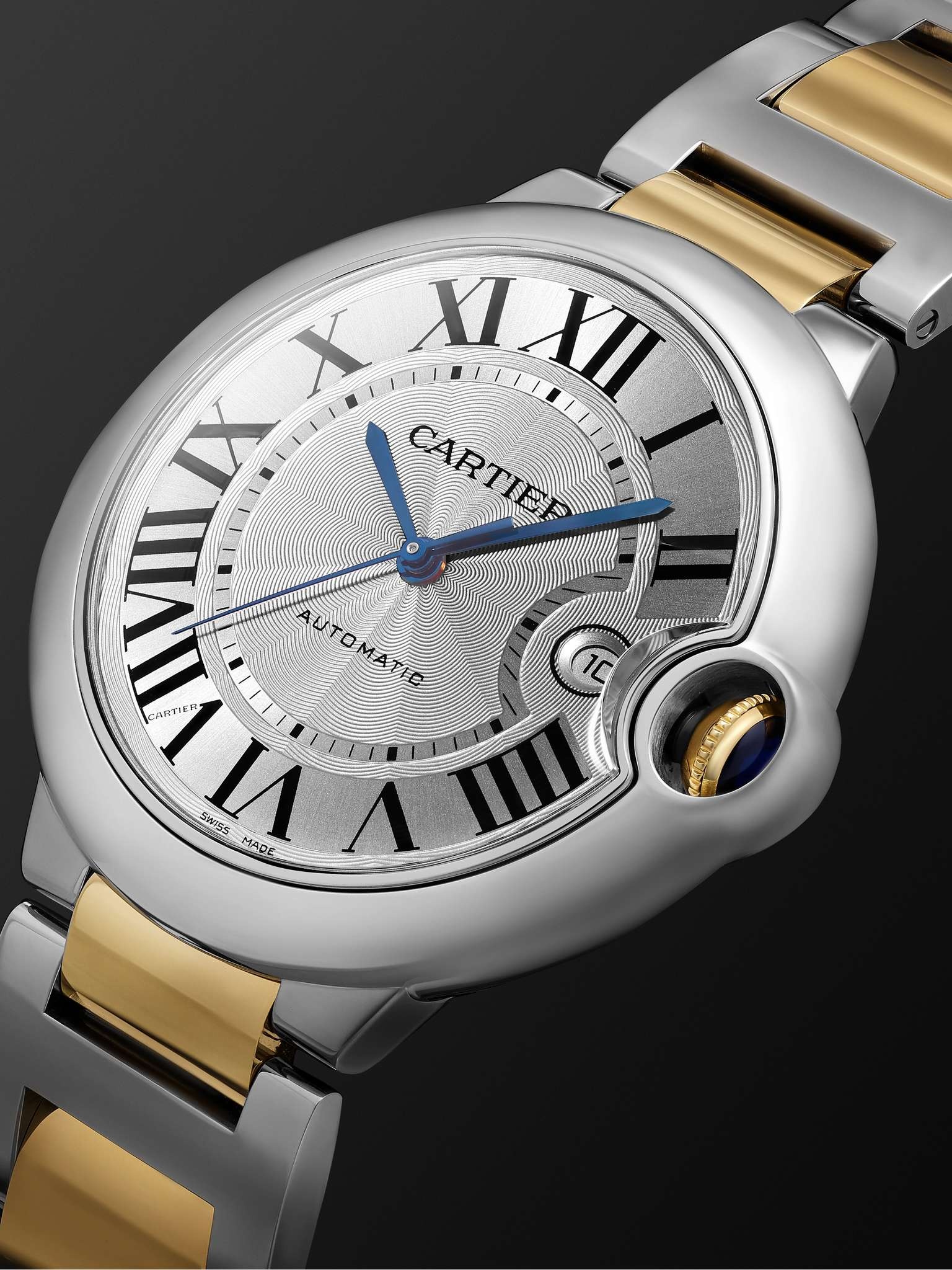 Ballon Bleu de Cartier Automatic 42mm Stainless Steel and 18-Karat Gold Watch, Ref. No. CRW2BB0022 - 3