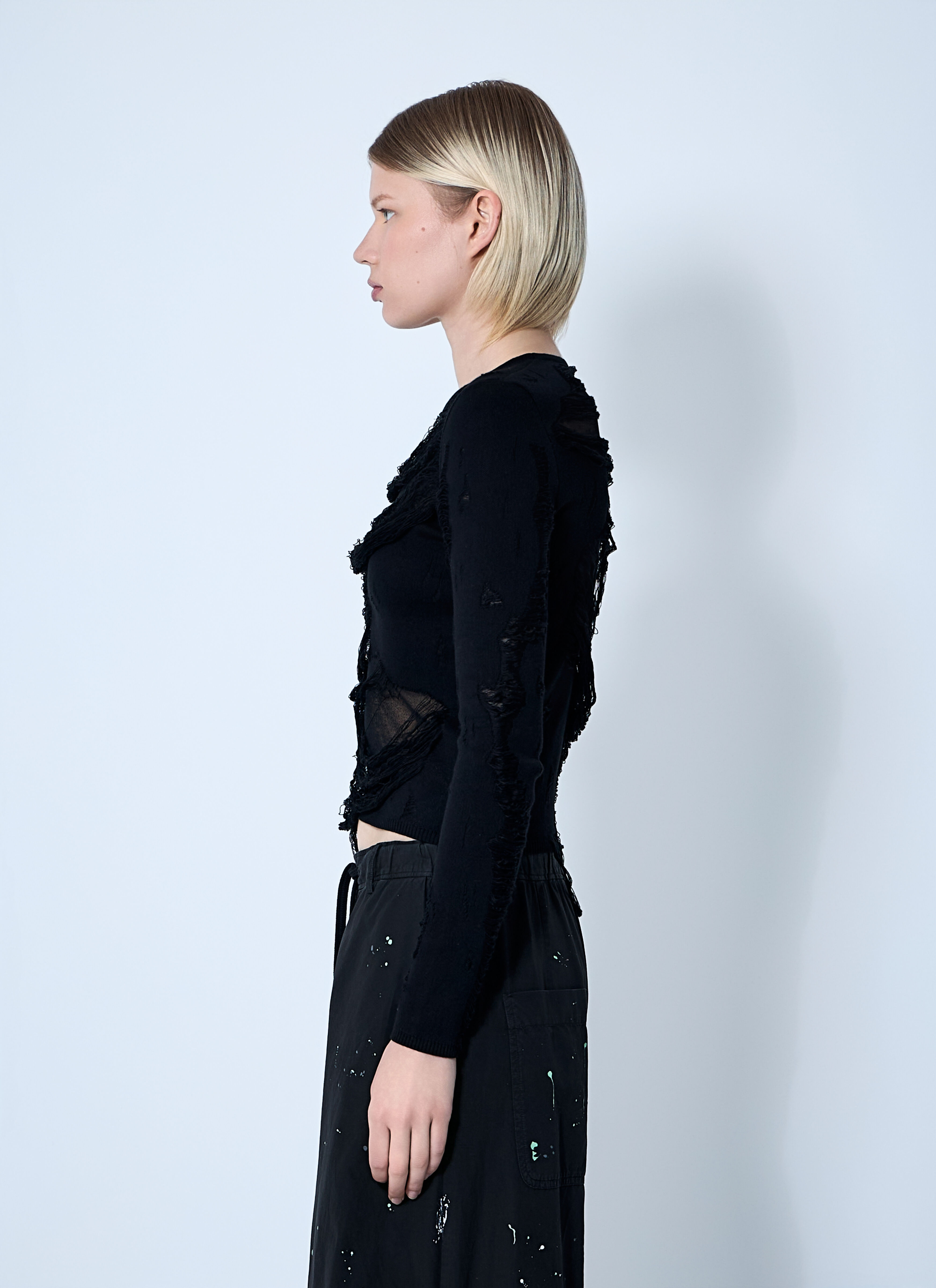 Distressed Sweater - 3