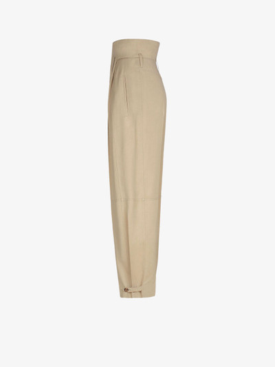 Givenchy High waisted military trousers outlook